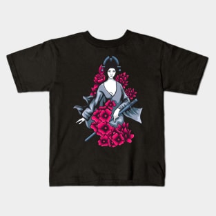 Geisha The Beauty of Japan Kids T-Shirt